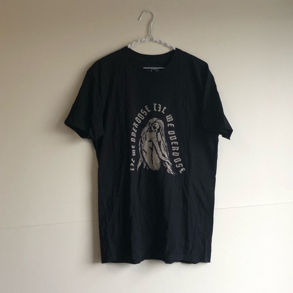 LC❗️ THE WEEKND XOTWOD Black Tee Shirt - Picture 1 of 5